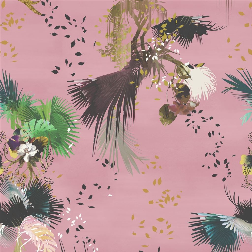 Modern feather mural wallpaper