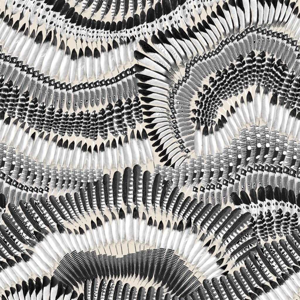 Tribal feather wallpaper