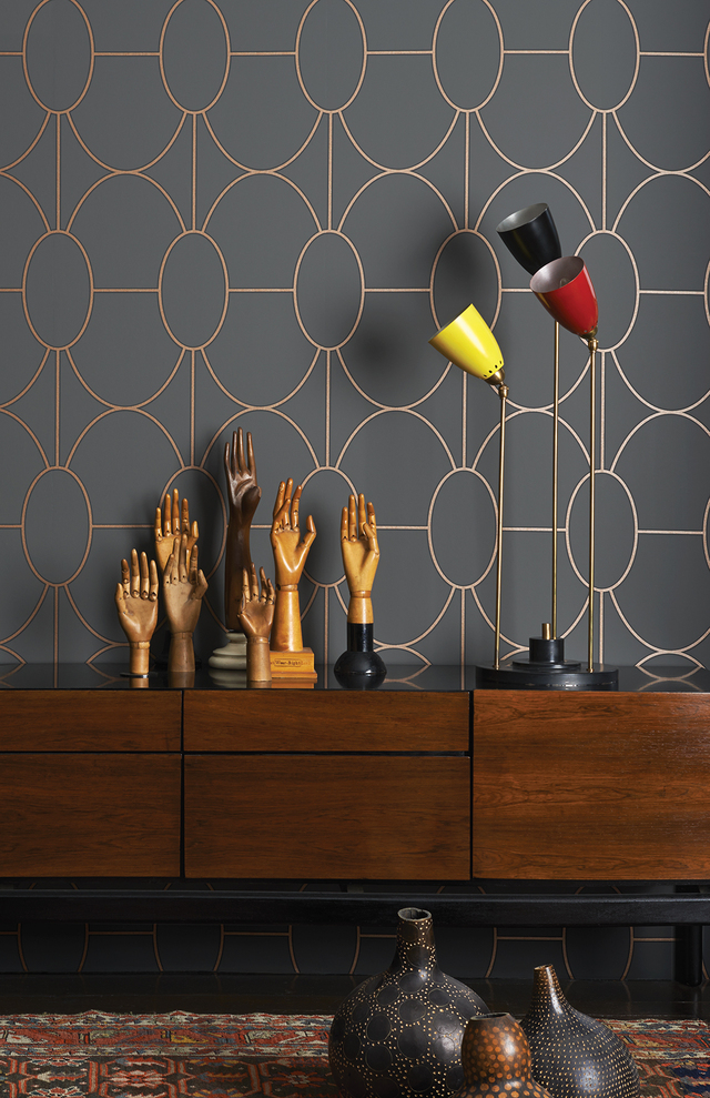 Riverea Art Deco wallpaper