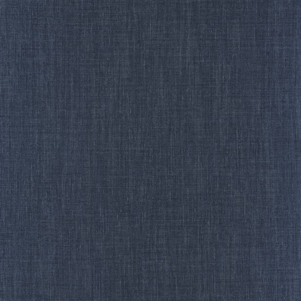 Navy vinyl wallpaper that looks like fabric