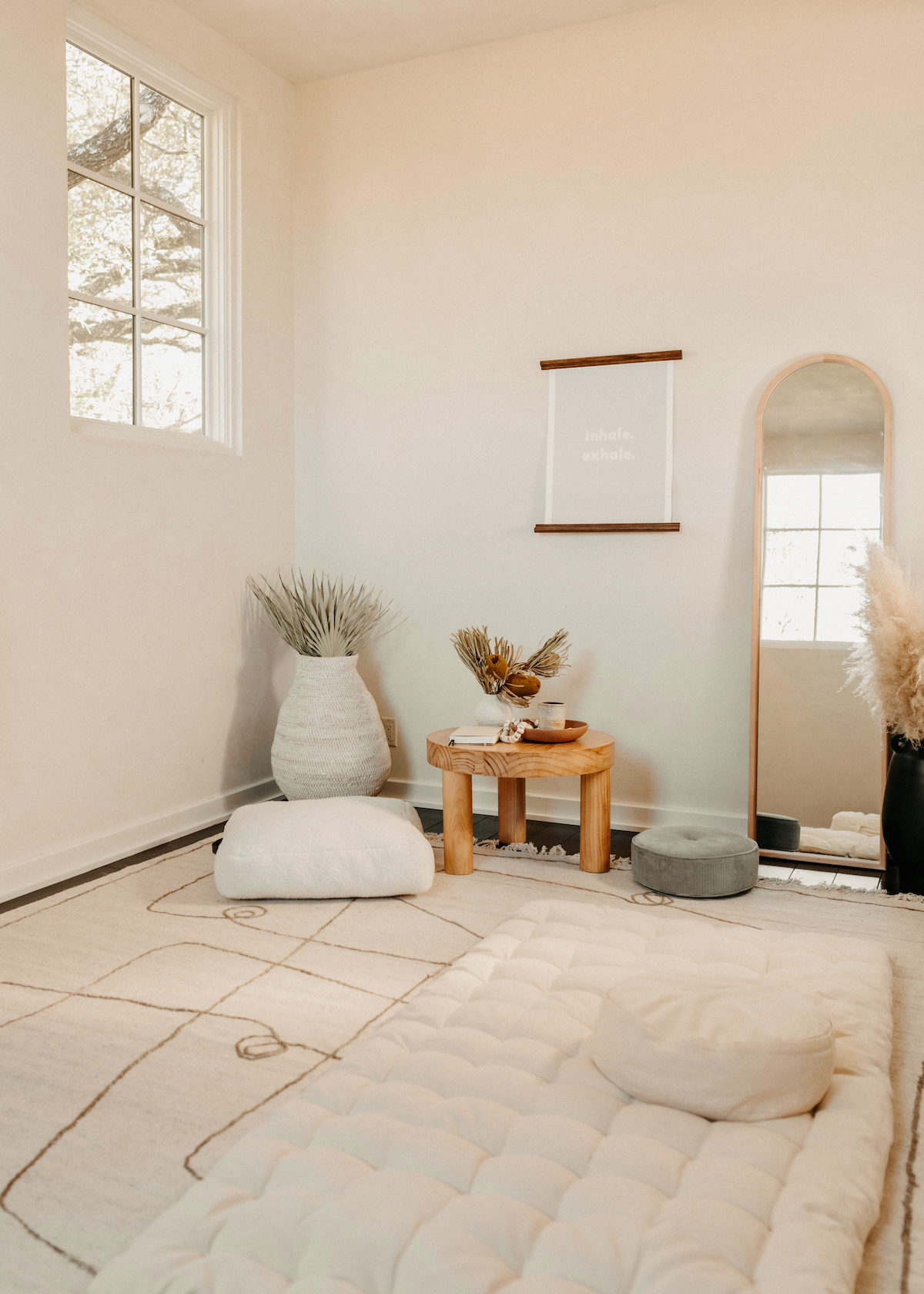 Camille Styles yoga room decoration ideas