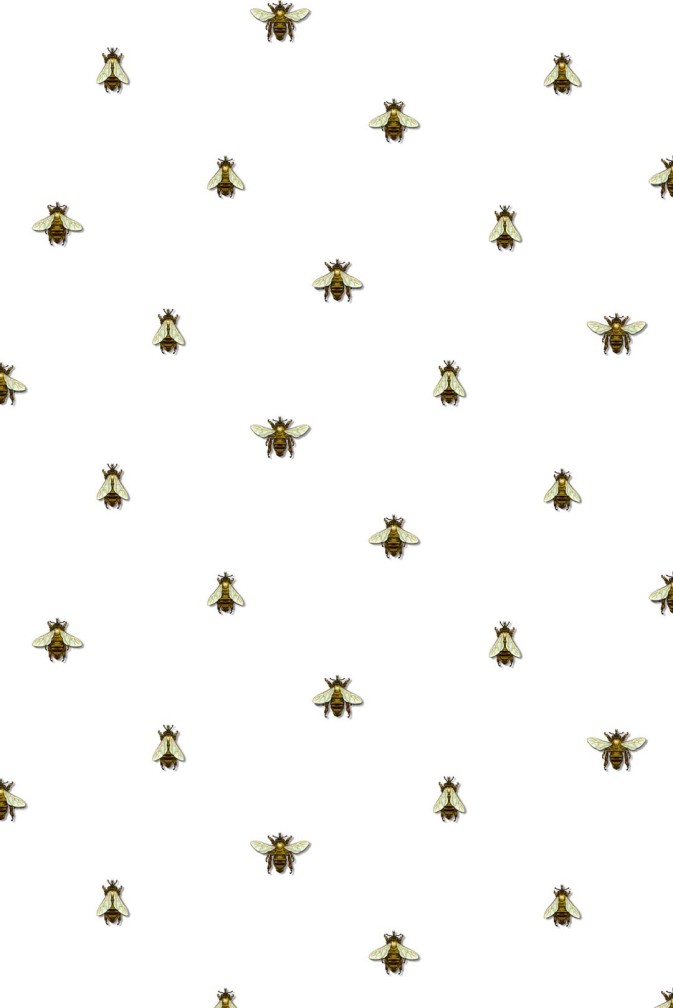 Wild Honey Bee Spot wallpaper by Timorous Beasties 