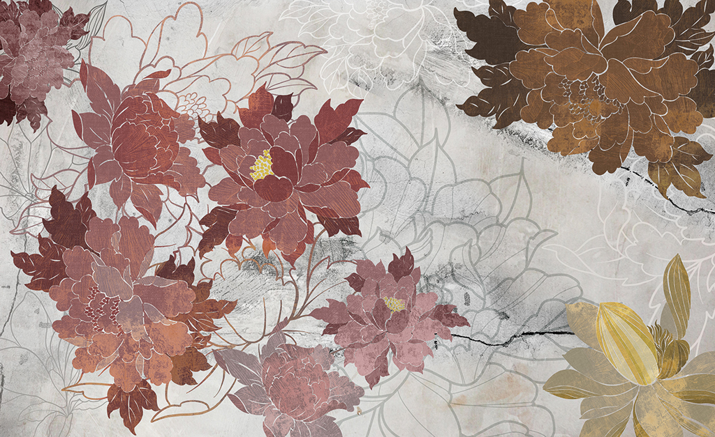 Japanese Flowering - Aqua - Image 4